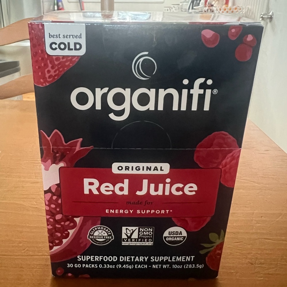 Organifi Red Juice Packets of 30! New Sealed!